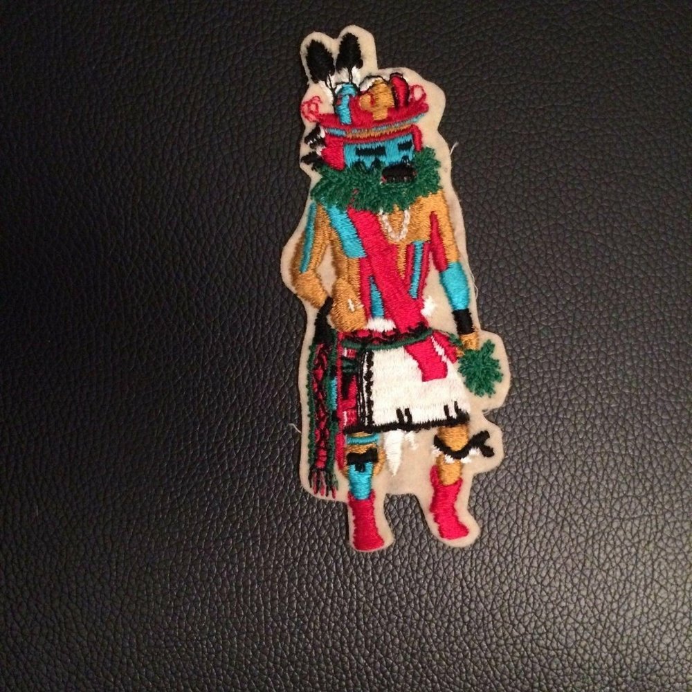 VINTAGE PATCH KACHINA DEVILS CLAW